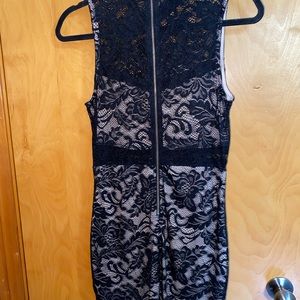 Black laced dress